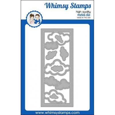 Whimsy Stamps Denise Lynn And Deb Davis Die - Slimline Clouds